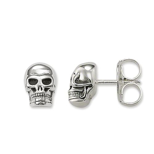 EAR STUDS SKULL | REBEL AT HEART H1731-001-12 Jewellery - Thomas Sabo - Modalova