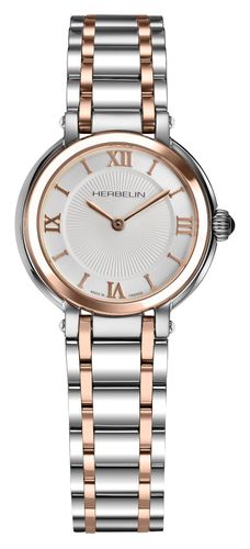 Galet | Dial | Two-Tone Stainless Steel Watch - Herbelin - Modalova