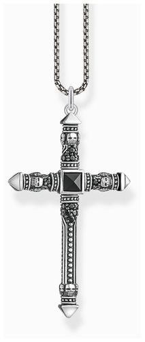 Rebel At Heart | Men's Cross Necklace | Sterling Jewellery - Thomas Sabo - Modalova