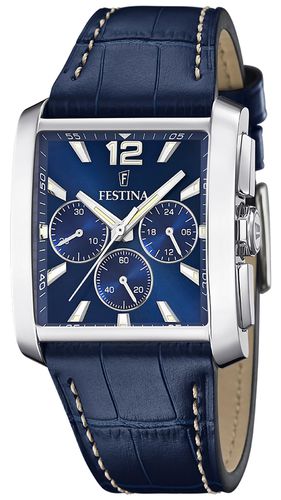 Quartz Chrono (38mm) Dial / Leather F20636 Watch - Festina - Modalova