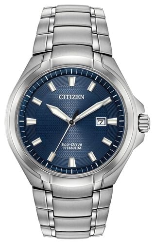 Men's Titanium Eco-Drive Dial Water Resistant Watch - Citizen - Modalova