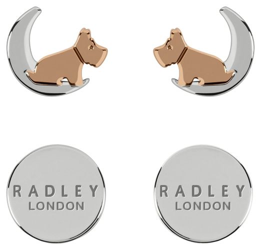 Radley Fashion | Dog & Moon Earring Set Two Toned Jewellery - Radley Jewellery - Modalova