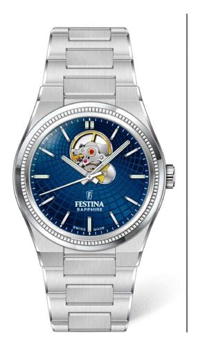 Swiss Made RivÃ© Open Heart Automatic (40mm) Watch - Festina - Modalova