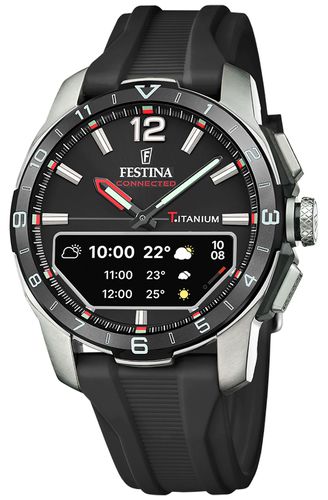 Connected D Hybrid Smartwatch (44mm) Watch - Festina - Modalova