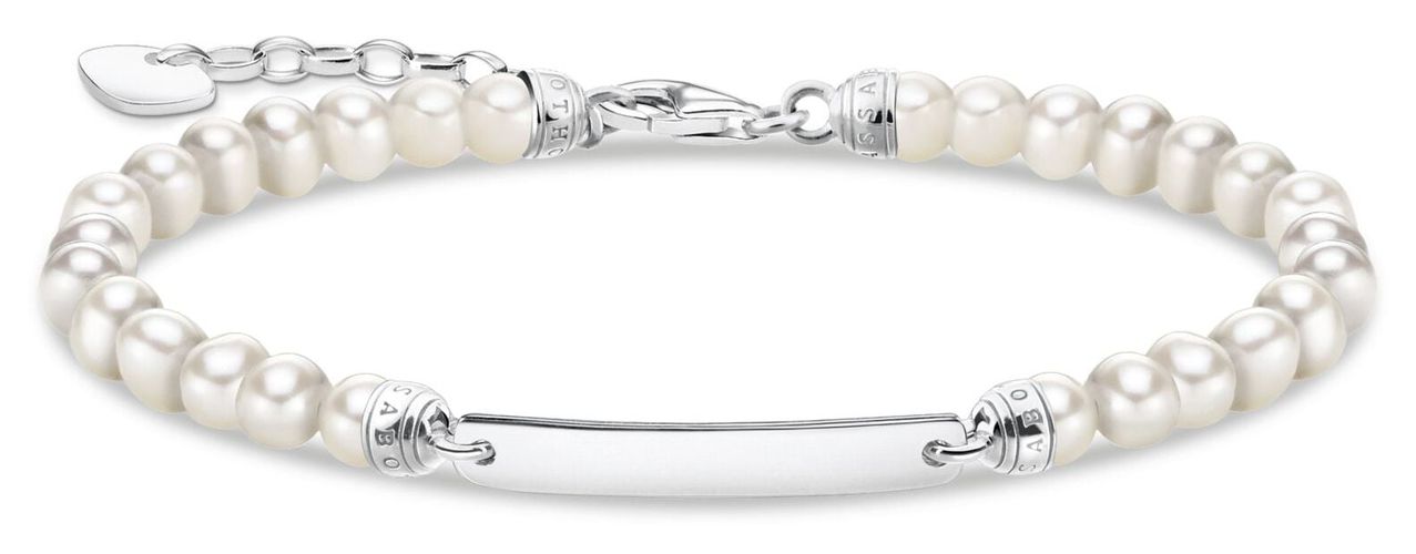 Bar Pearl Bead Bracelet A2042- Jewellery - Thomas Sabo - Modalova