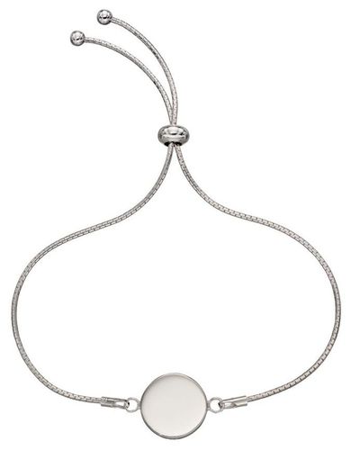 Silver Toggle Bracelet With Disc Charm B5305 Jewellery - Elements Silver - Modalova