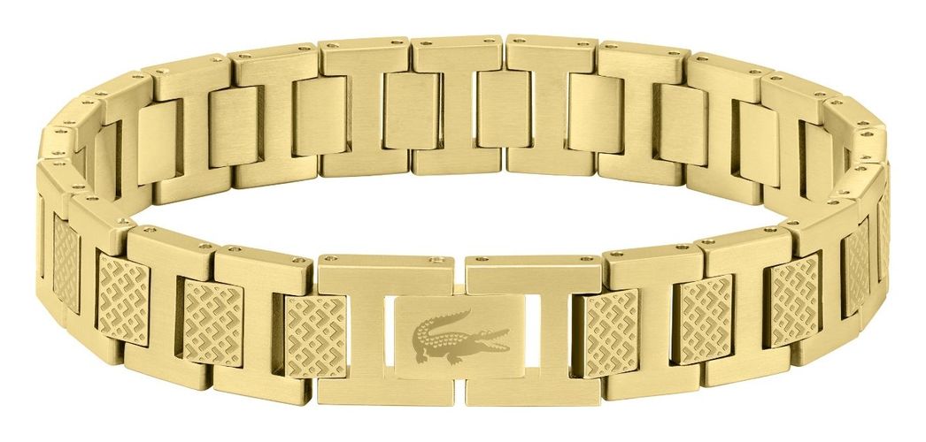METROPOLE Gold Tone Bracelet 2040120 Jewellery - Lacoste - Modalova