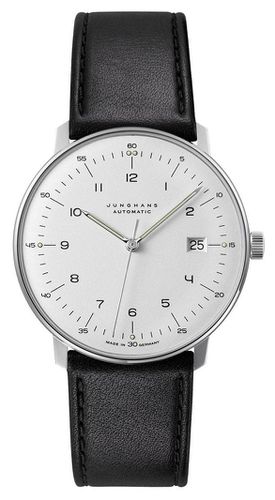 Max Bill Automatic Date Sapphire Glass 27/4700.02 Watch - Junghans - Modalova