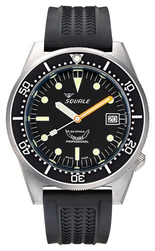 Blasted (42mm) Dial / Rubber Watch - Squale - Modalova