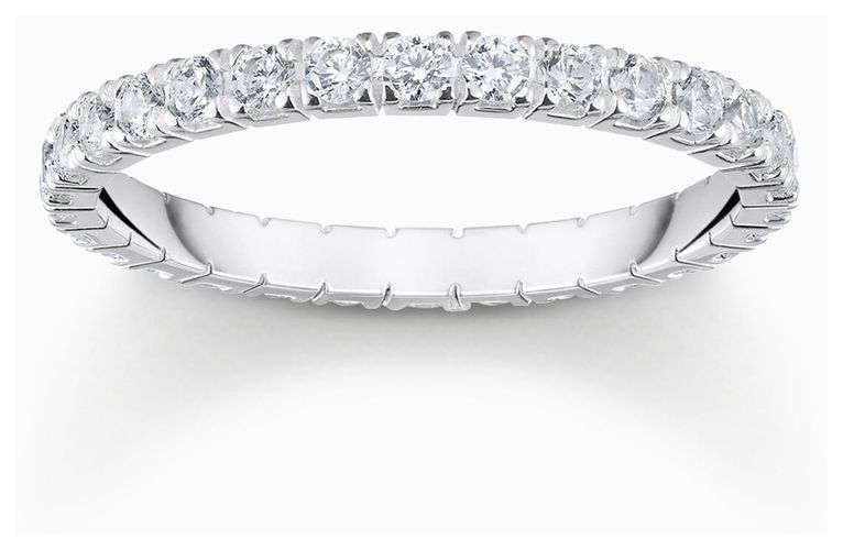 Round-Cut Zirconia Ring Jewellery - Thomas Sabo - Modalova