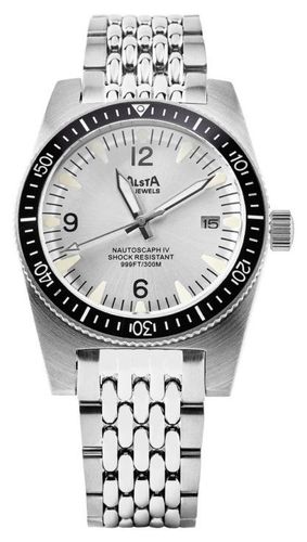 Nautoscaph IV Automatic Great White (300m) Dial Watch - Alsta - Modalova