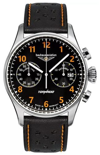 Men's Aviation Tornado Chronograph (42mm) Dial Watch - Bauhaus - Modalova