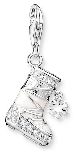 Snow Boot Charm | | Crystal Set Jewellery - Thomas Sabo - Modalova