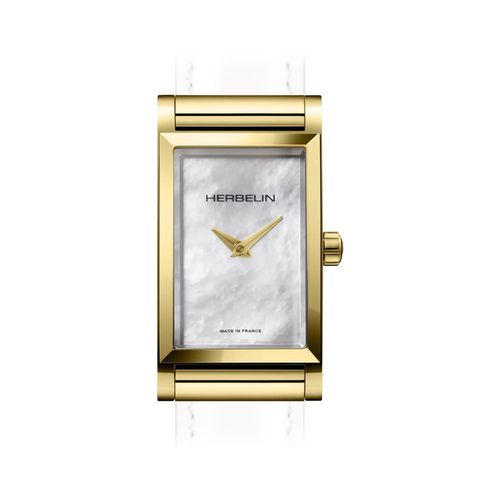 AntarÃ¨s Case - Dial / Gold Watch - Herbelin - Modalova