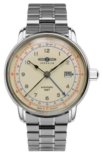 LZ 126 Los Angeles Automatic GMT (42mm) Beige Dial Watch - Zeppelin - Modalova