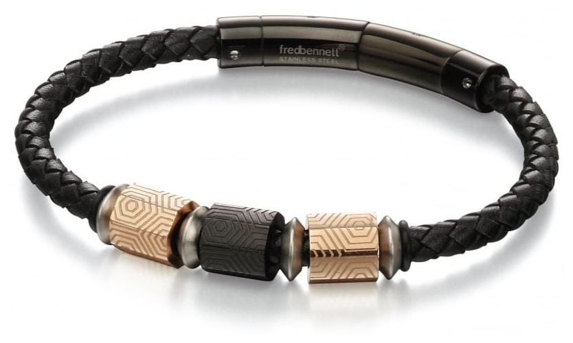 Rose Gold IP Black Jewellery - Fred Bennett - Modalova