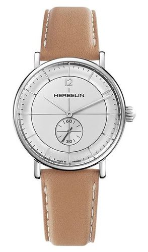 Men's Inspiration (40mm) Dial / Leather Watch - Herbelin - Modalova