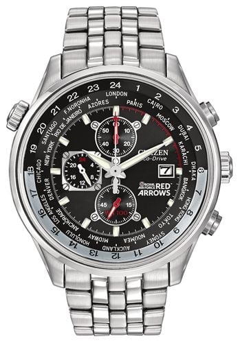 Red Arrows Chronograph Stainless Steel Bracelet Watch - Citizen - Modalova