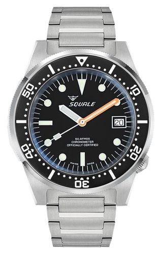 Classic COSC (42mm) Dial / Stainless Steel Watch - Squale - Modalova