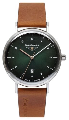 Classic Quartz (41mm) Dial / Leather Watch - Bauhaus - Modalova