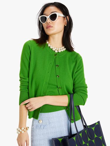 Cashmere Crewneck Cardigan - Kate Spade New York - Modalova