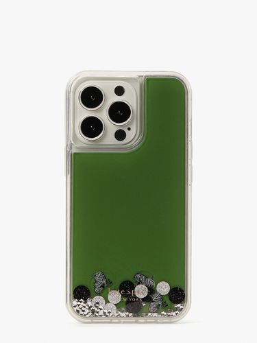 Zebra Liquid Glitter Iphone 13 Pro Case - Kate Spade New York - Modalova