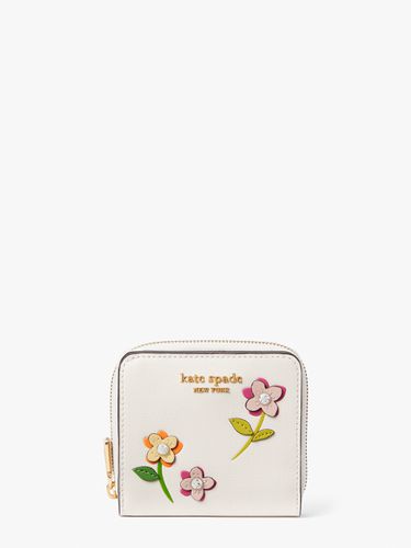 In Bloom Flower Small Compact Wallet - Kate Spade New York - Modalova