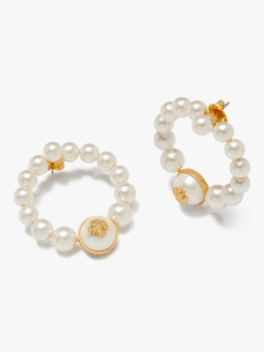 Pearls On Pearls Hoops - Kate Spade New York - Modalova