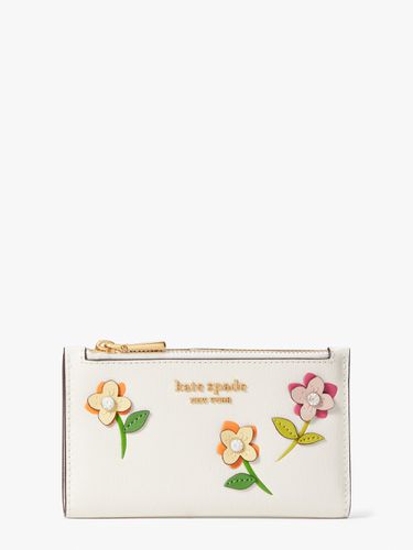 In Bloom Flower Small Slim Bifold Wallet - Kate Spade New York - Modalova