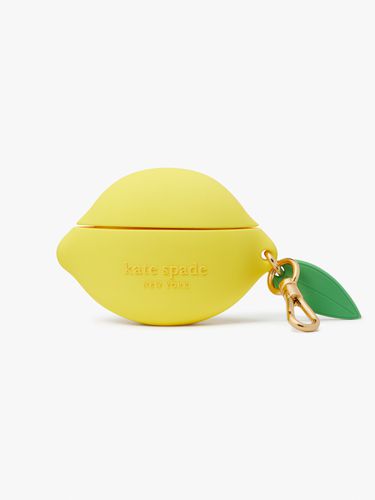 Lemon Drop Silicone Airpods Case - Kate Spade New York - Modalova