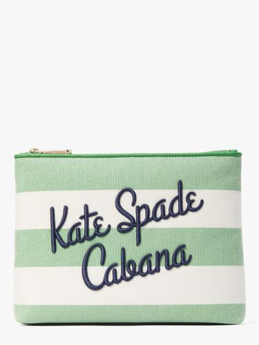 Cabana Canvas Pouch - Kate Spade New York - Modalova
