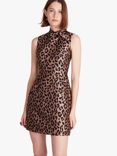 Leopard Jacquard Knott Dress - Kate Spade New York - Modalova