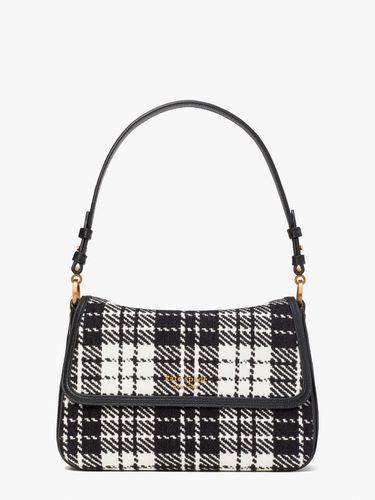 Hudson Posh Plaid Jacquard Medium Convertible Flap Shoulder Bag - Kate Spade New York - Modalova