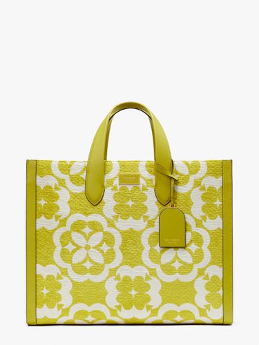 Spade Flower Monogram Manhattan Chenille Large Tote - Kate Spade New York - Modalova