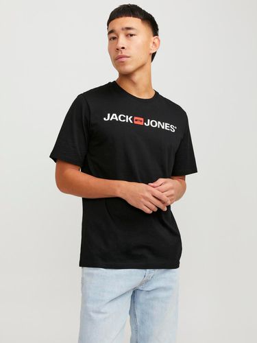 Camiseta Logotipo Cuello Redondo - Jack & Jones - Modalova