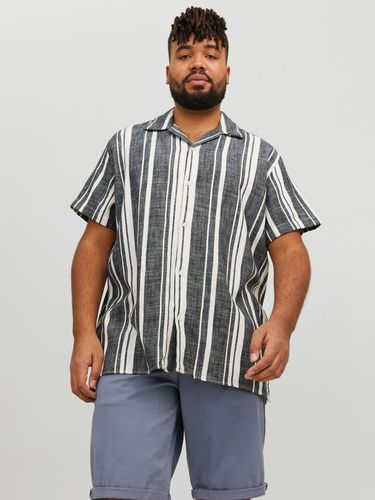 Plus Size Regular Fit Striped Shirt - Jack & Jones - Modalova