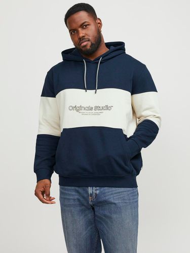 Plus Size Trükitud Hoodie - Jack & Jones - Modalova