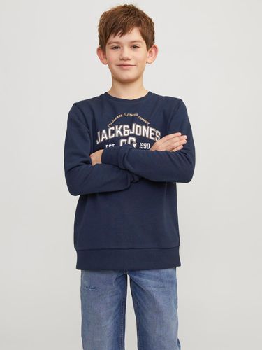 Trükitud Crew Neck Sweatshirt For Boys - Jack & Jones - Modalova