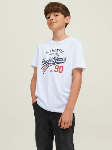 Paquete De 3 Camiseta Logotipo Para Chicos - Jack & Jones - Modalova