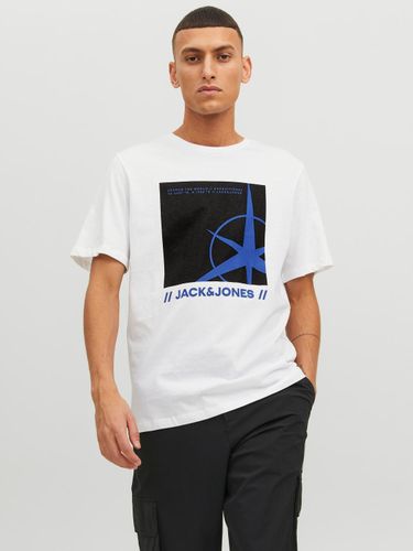 T-shirt Imprimé Col Rond - Jack & Jones - Modalova