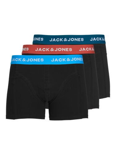 Paquete De 3 Boxers Para Chicos - Jack & Jones - Modalova
