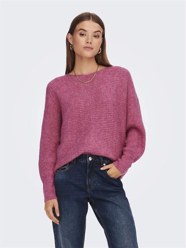 Batwing Knitted Pullover - ONLY - Modalova