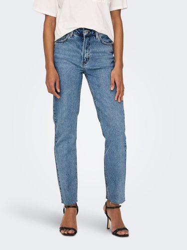 Onlemily High Waist Straight Cropped Ankle Jeans - ONLY - Modalova