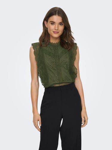 Cropped Lace Top - ONLY - Modalova