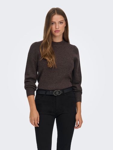 High Neck Knitted Pullover - ONLY - Modalova
