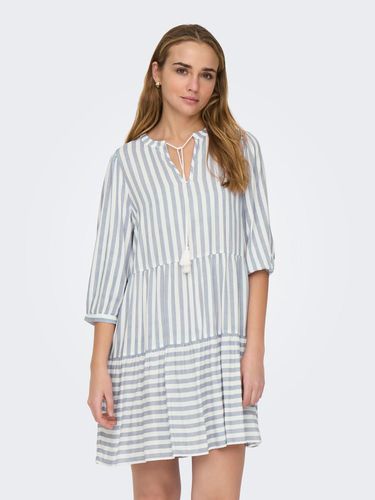 Striped Loose Fitted Dress - ONLY - Modalova