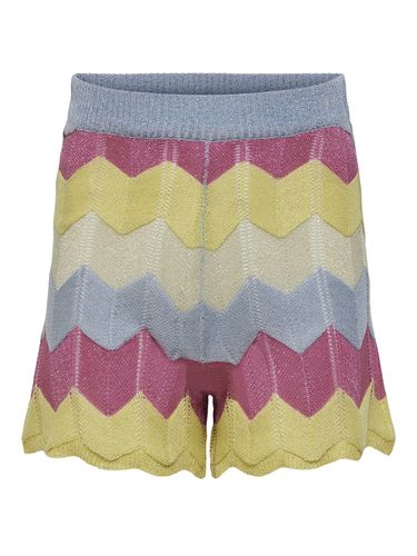 Zig Zag A Rayas Shorts - ONLY - Modalova