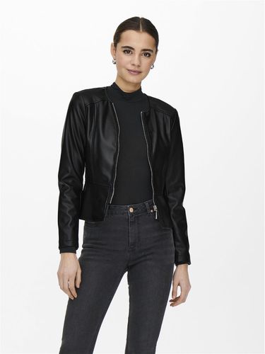 Short Leather Jacket - ONLY - Modalova