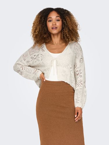 Cropped Knitted Cardigan - ONLY - Modalova