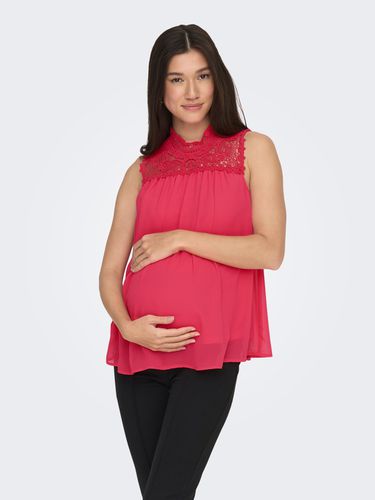 Mama Lace Detailed Top - ONLY - Modalova